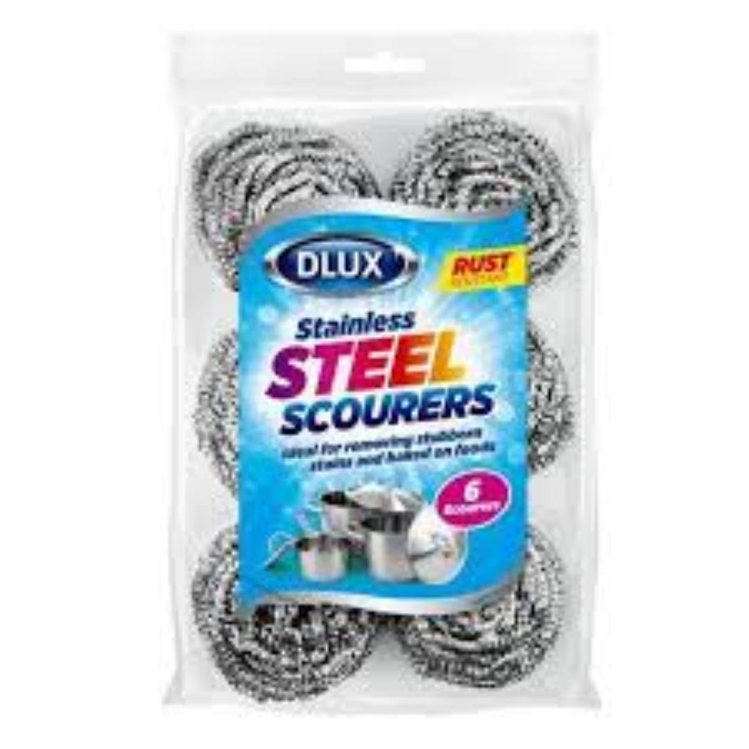 DLUX 6 S/STEEL SCOURER 2446